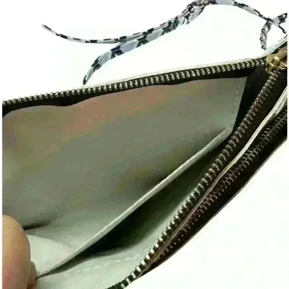 Scout Hepburn Diamond Crossbody Bag w/ Detachable Strap - Blue, Black + White - Picture 9 of 15